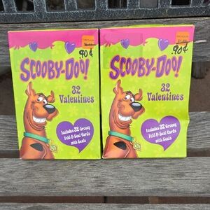 Scooby-Doo! 32 Valentines Set - Set Of Two